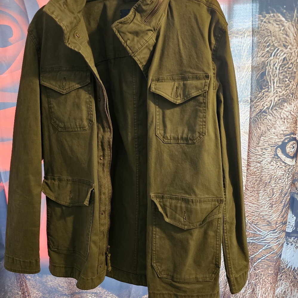 Jack army green jacket